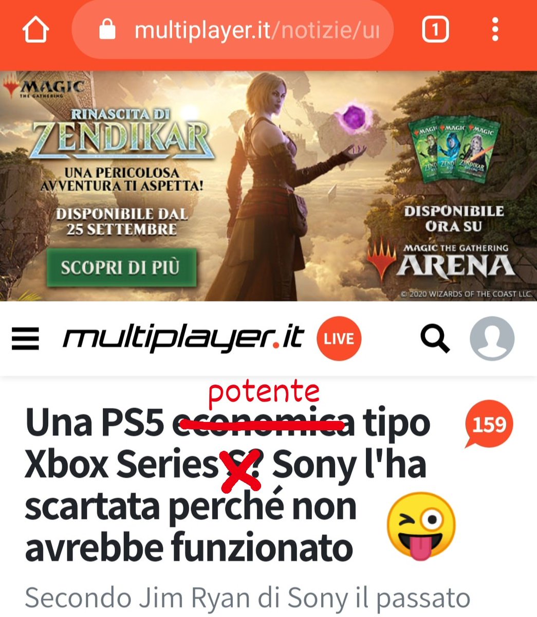 GamingAdd_slp's tweet photo. Ah Jim a quando questa dichiarazione?! 😂 #XboxSeriesX #XboxSeriesS #PS5 #consolewar https://t.co/Mn0WZobyKK