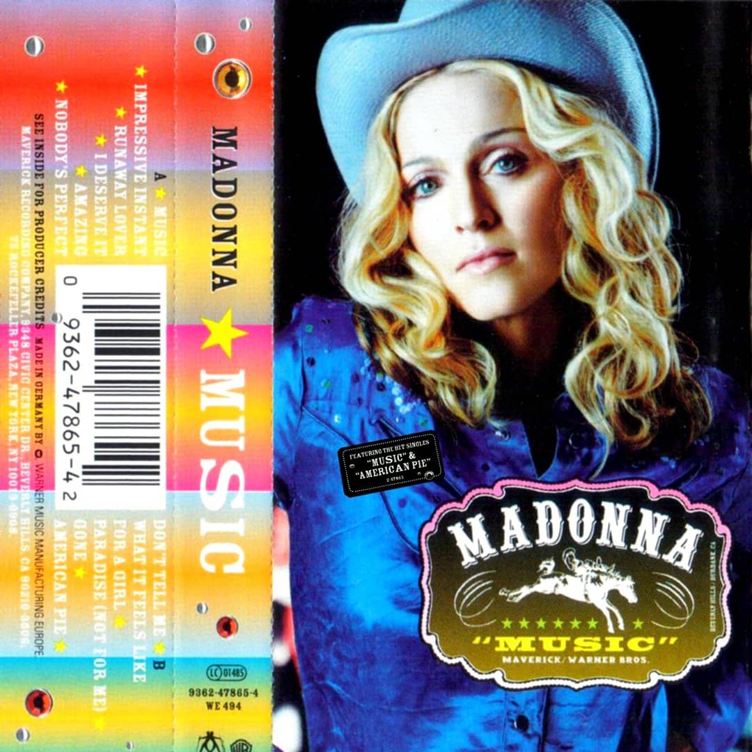 On September 18, 2000, Madonna's eighth studio album, Music, was