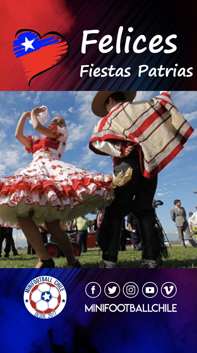 MiniFootballcl's tweet image. #FelicesFiestasPatrias #MinifootballChile #ong #deportiva