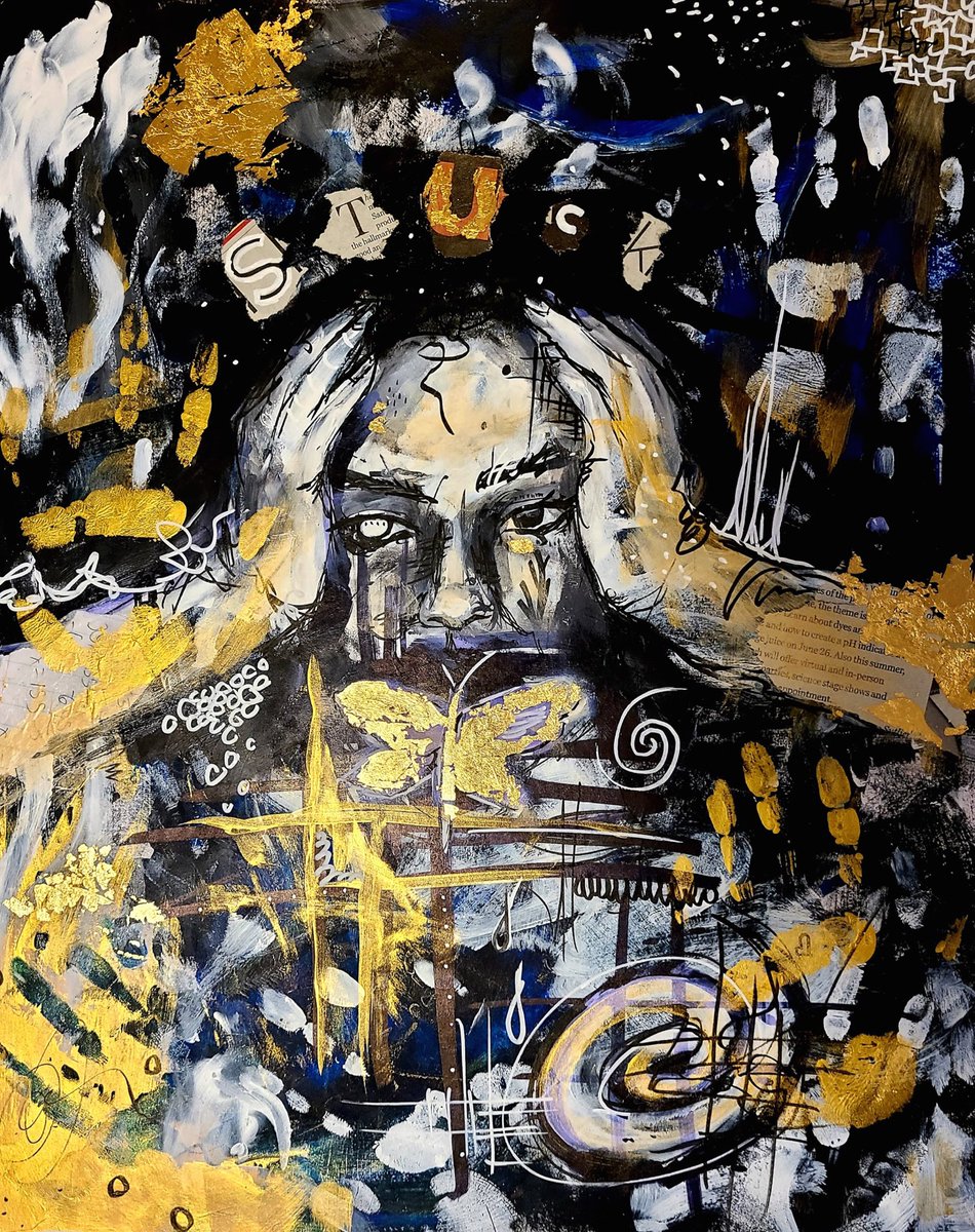 RhhsArt's tweet photo. Hannah’s introspective self portrait https://t.co/IR5iN9LcZx