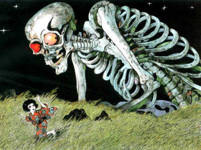Fresno_JSA's tweet photo. These giant skeletal creatures wander the night, mainly in the country sides. If they happen to cross paths with a human or spot a human in the distance, they silently creep up on them and snatch them up with their hands silently crushing their bodies or biting their heads off. https://t.co/7khxOvxYmk