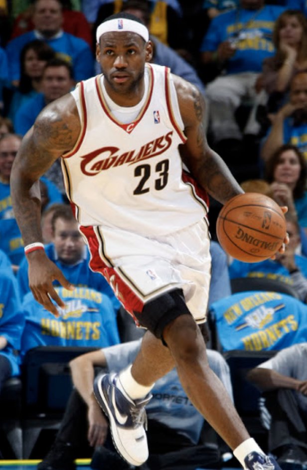 Lebron James for the Cleveland Cavaliers (2008)