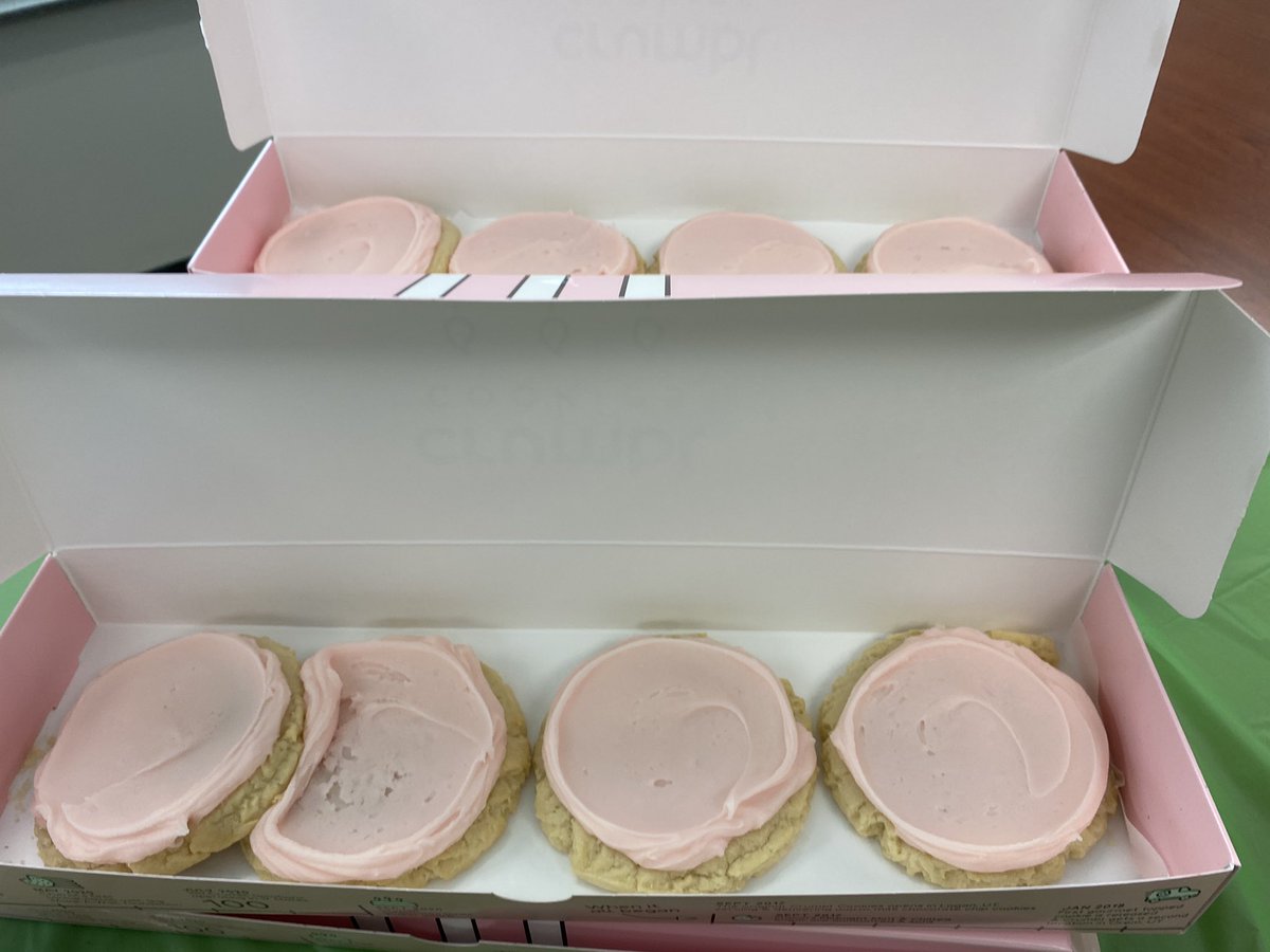 We have the best PTO! Thank you for the Crumbl Cookies🍪 GREat way to end our week!