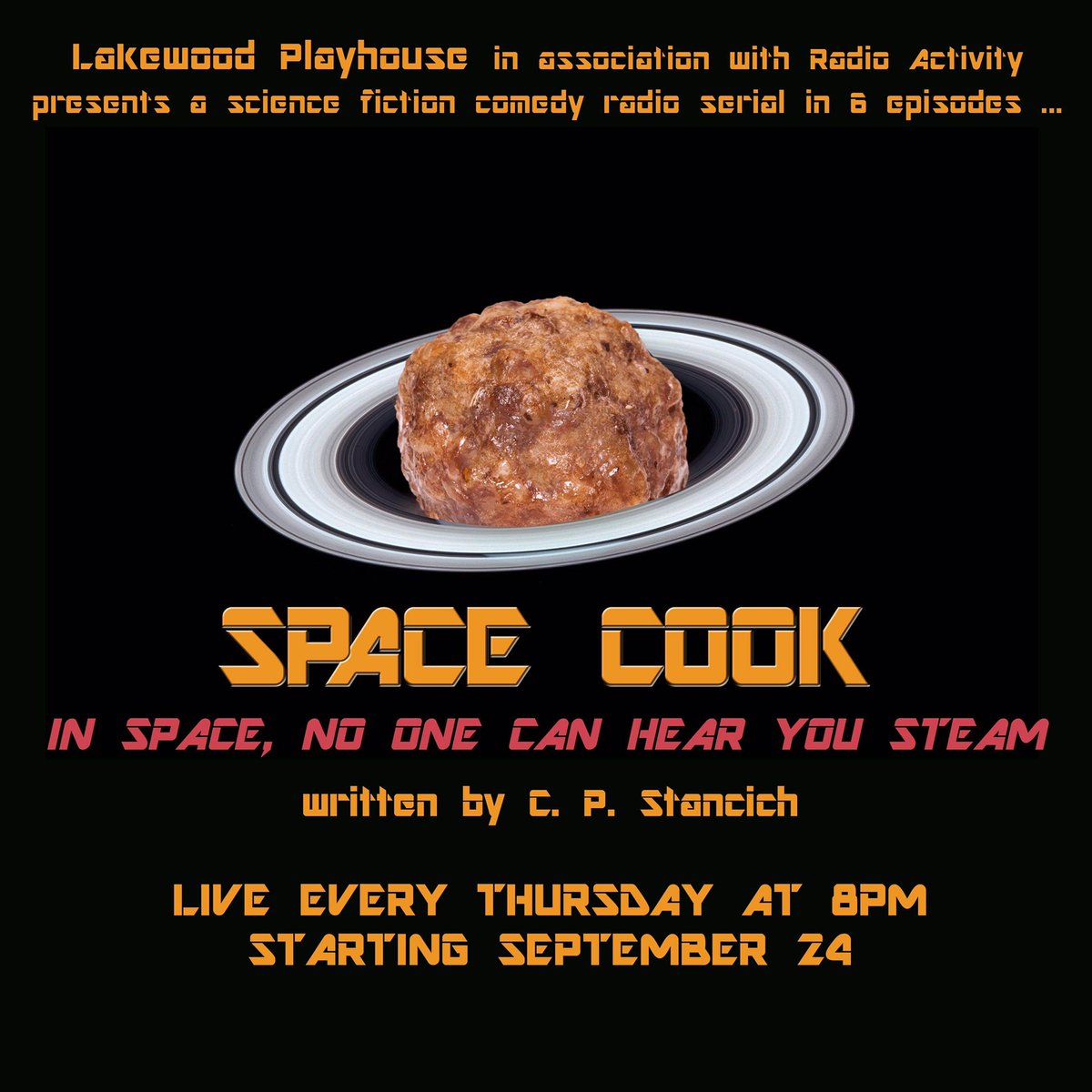 LkwdPlayhouse's tweet photo. Had a great time at last night’s first read-through for our new comedy science fiction radio serial, Space Cook. It’s a great cast! More info at https://t.co/mGz11fODlI  #LPH #SpaceCook https://t.co/Cgjmcz9D0e