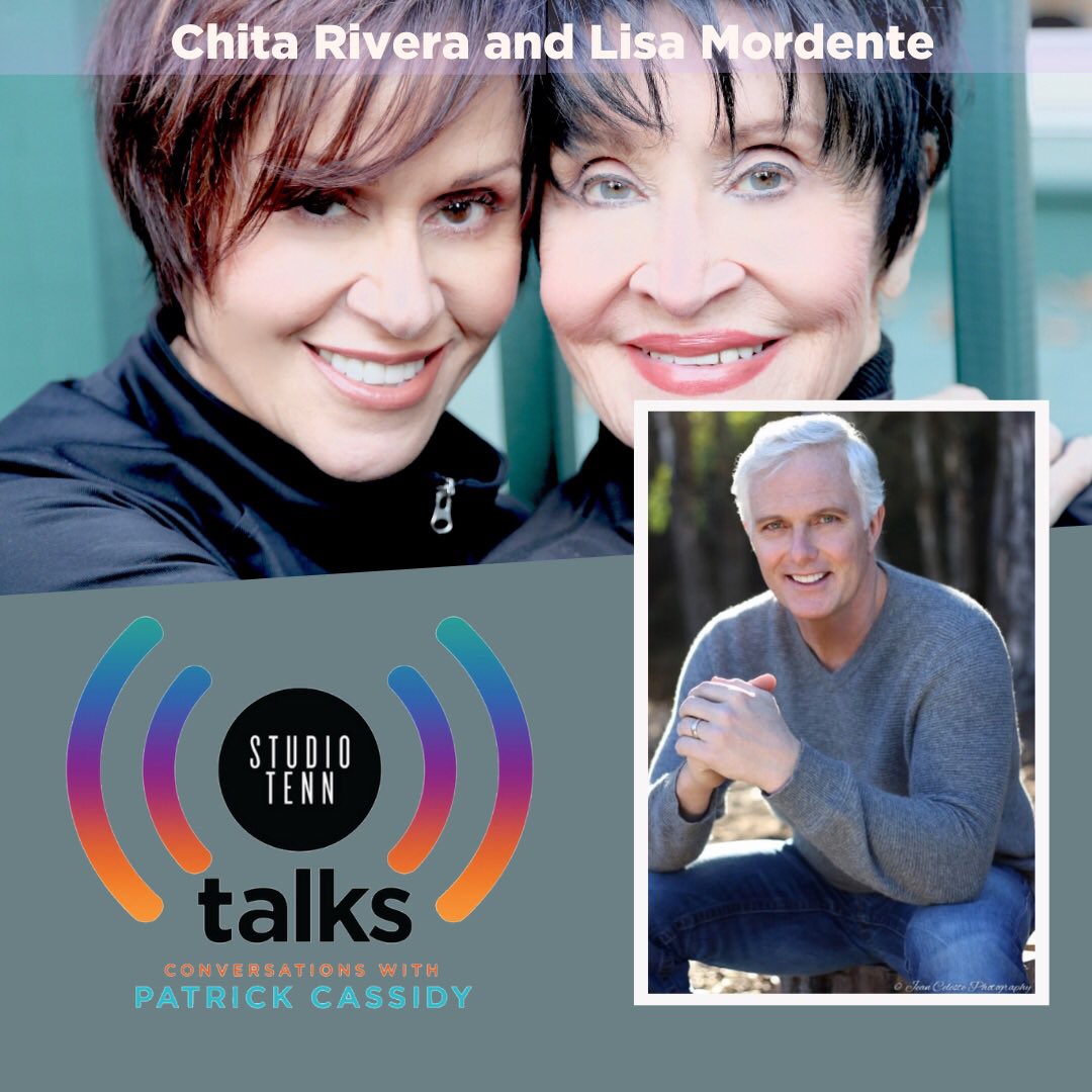 StudioTenn's tweet photo. Beyond excited to announce that this weeks Studio Tenn Talks guests include Broadway legend @Chita_Rivera and her amazingly talented daughter Lisa Mordente!!
Join us this Monday at 7 PM on https://t.co/sG7Fg382dr or our Facebook page!!
#StudioTenn #ChitaRivera #LisaMordente https://t.co/73G4sI9S4h