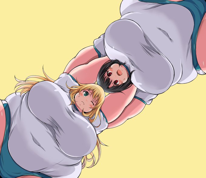 よくある二人組ストレッチの腰を90度に折るやつをやるあたたか。下からずっと眺めていたい。 