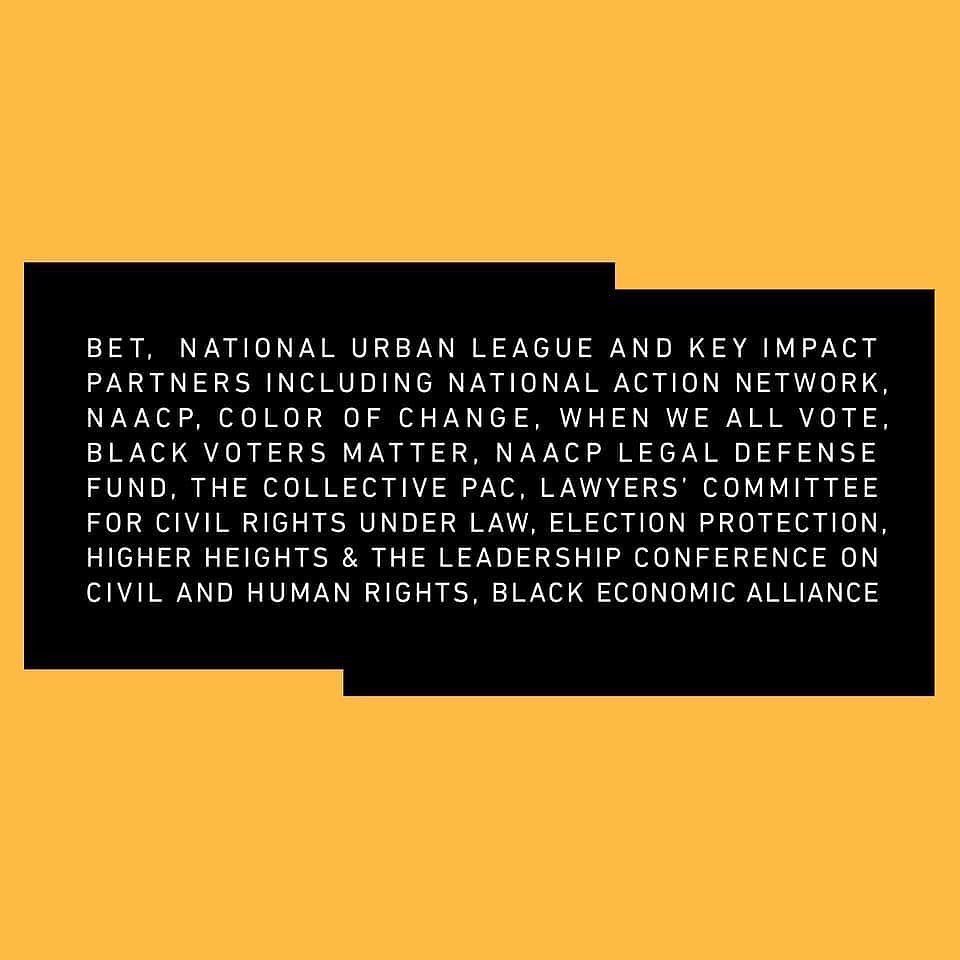 We are excited to be joining @BET, @NatUrbanLeague, @NAACP, @CollectivePAC and @WhenWeAllVote for #NationalBlackVoterDay! Register with us at weall.vote/howard TODAY and make sure your voices are heard this election!