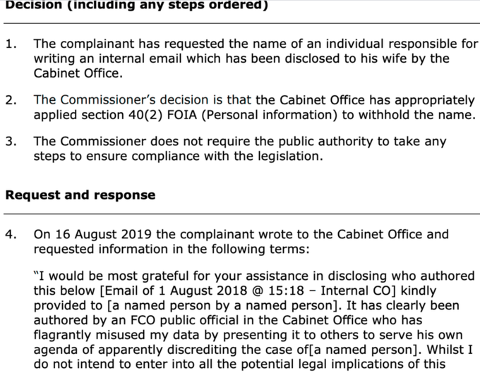 SUSANBR47706704's tweet image. The rule of law doesn&apos;t seem to apply to @cabinetofficeuk either, or to the wealthy #privilegedimpunity offenders with @hmpps records they will apparently go to depraved lengths to protect - at any cost to their victims! #Case6506051