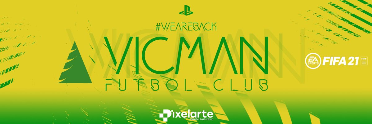 Pixelsuy's tweet image. Portada y perfil para un viejo cliente que ya supimos trabajar, vuelve esta temporada a @FUFVeSports y nosotros estaremos trabajando con ellos, al inicio del #FIFA21 presentaremos lo restante del club.

#WeAreBack #VicmanEsports