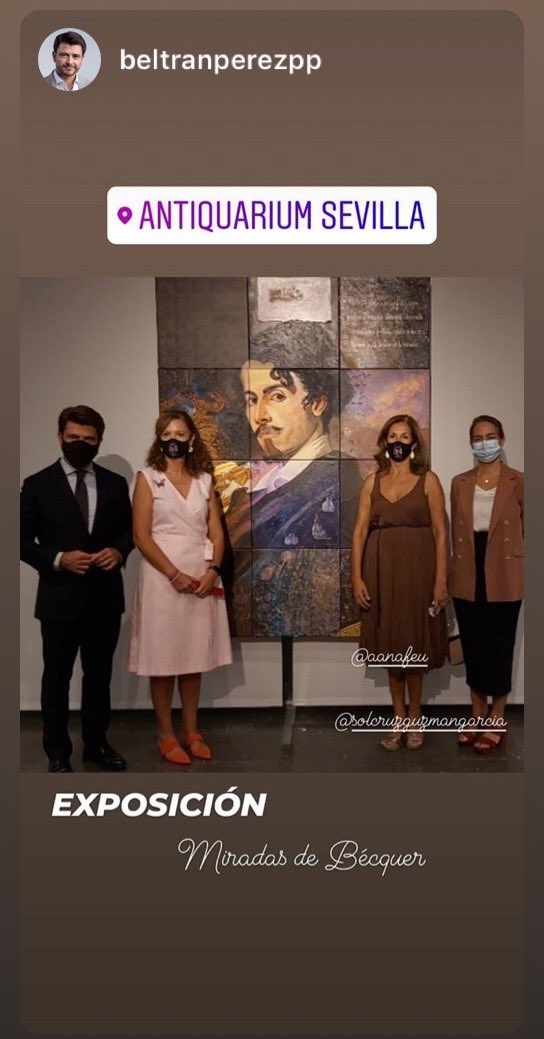 AAnaFeu's tweet photo. ⁦@AntiquariumICAS⁩ #miradasdebécquer ⁦@BeltranPerezPP⁩ ⁦@solcruzguzman⁩ ⁦@AAnaFeu⁩ #arte #exposición #pintura #anafeupintora https://t.co/gTArh4kk65