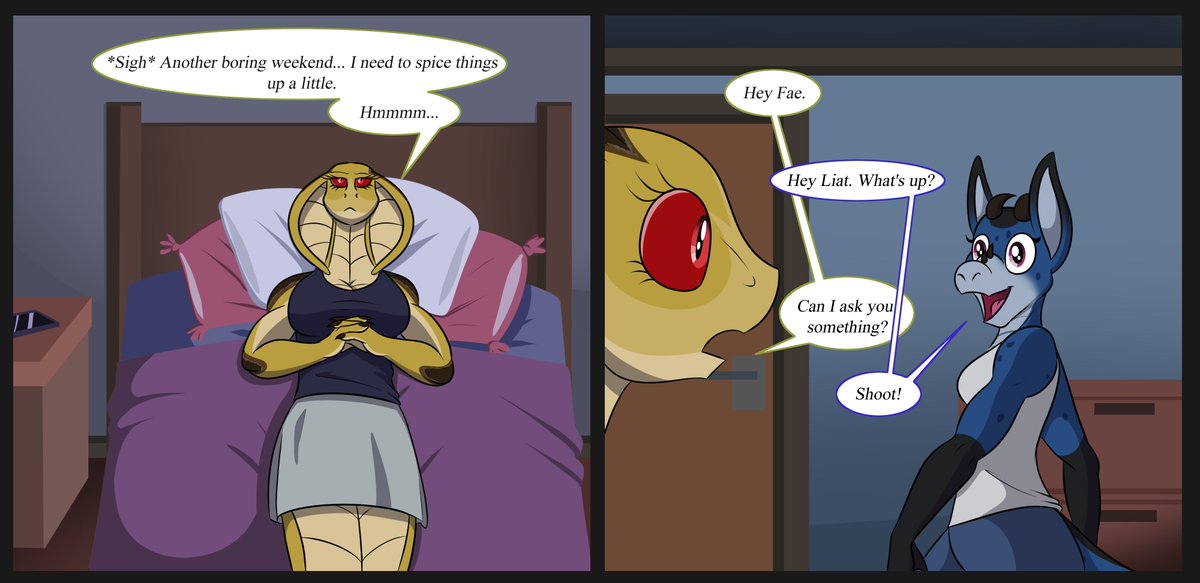 albornstella's tweet photo. Mission failed. We'll get em next time.
Liat sure ain't the best with flirting. She's usually the one who gets flirted on back home. :P
#alexlive97 #albornstella #welcometoalbornstella #comic #art #fantasy #comics #comicstrip #ComicArt https://t.co/ib7aJS5sPU