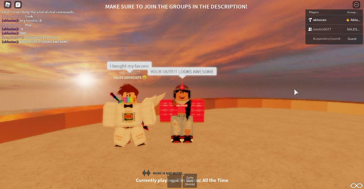 Ablasian Clothing Designer Builder Gfx Artist On Twitter Wow Robloxleaks15 Looks So Awesome In His New Outfit From My Store Thanks For Buying Come Shop Https T Co 6wutojwoqb Join Blasian Nation - roblox clothing group gfx