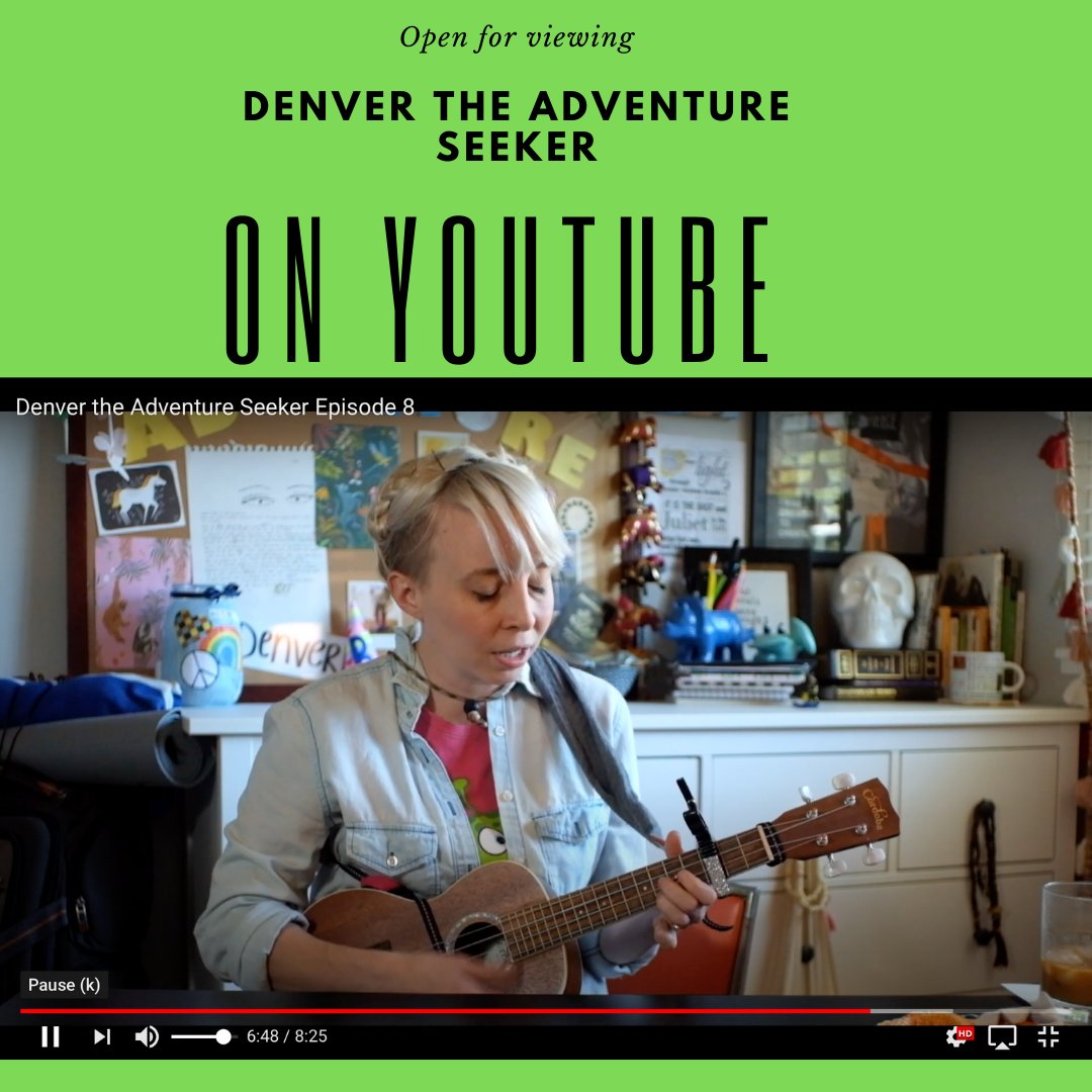 SacKidsMuseum's tweet photo. Watch Now:  Denver the Adventure Seeker, Season 2 Episode 1 https://t.co/2XYal6Wb2p via @YouTube #SCMatHome https://t.co/7ClVgxE2Tx