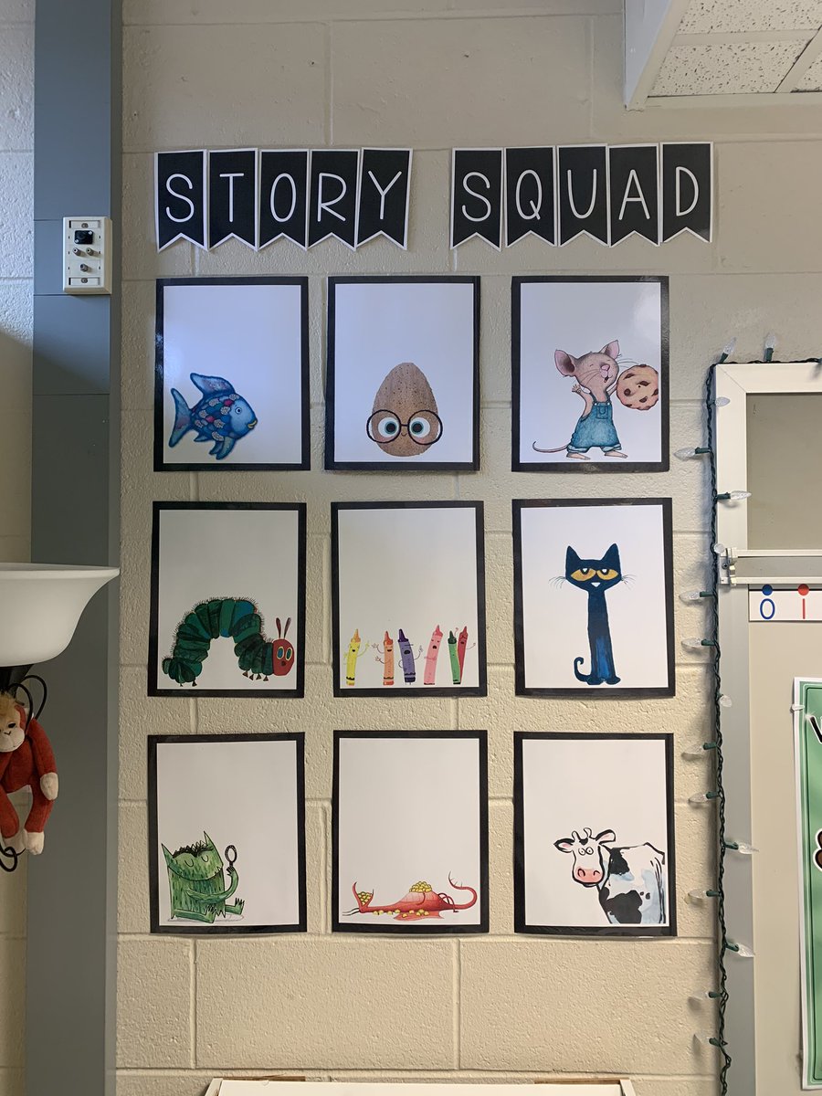 My new “story squad” is the perfect addition to my classroom library!