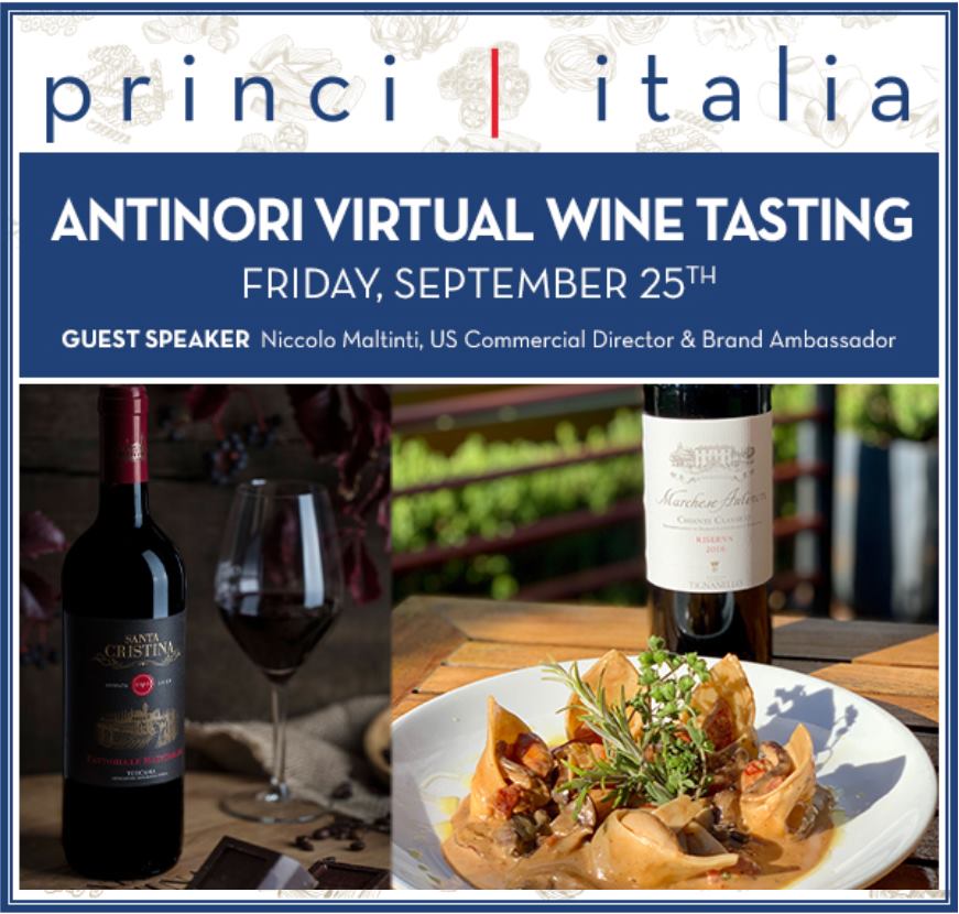 wplanovillage's tweet image. Join Princi Italia Plano for their first virtual wine tasting event happening 9/25! Preorder your wine-tasting kit today complete with 3 bottles of wine and delicious Lobster Cheese Tortellini for four! 😊🍷❤️
loom.ly/xucOzQE
#plano #planotx #winetasting #princiitalia