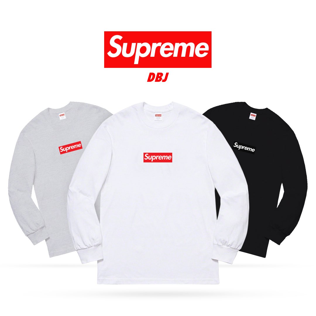 大人気定番商品 Supreme Box Logo L S Tee White ecousarecycling.com