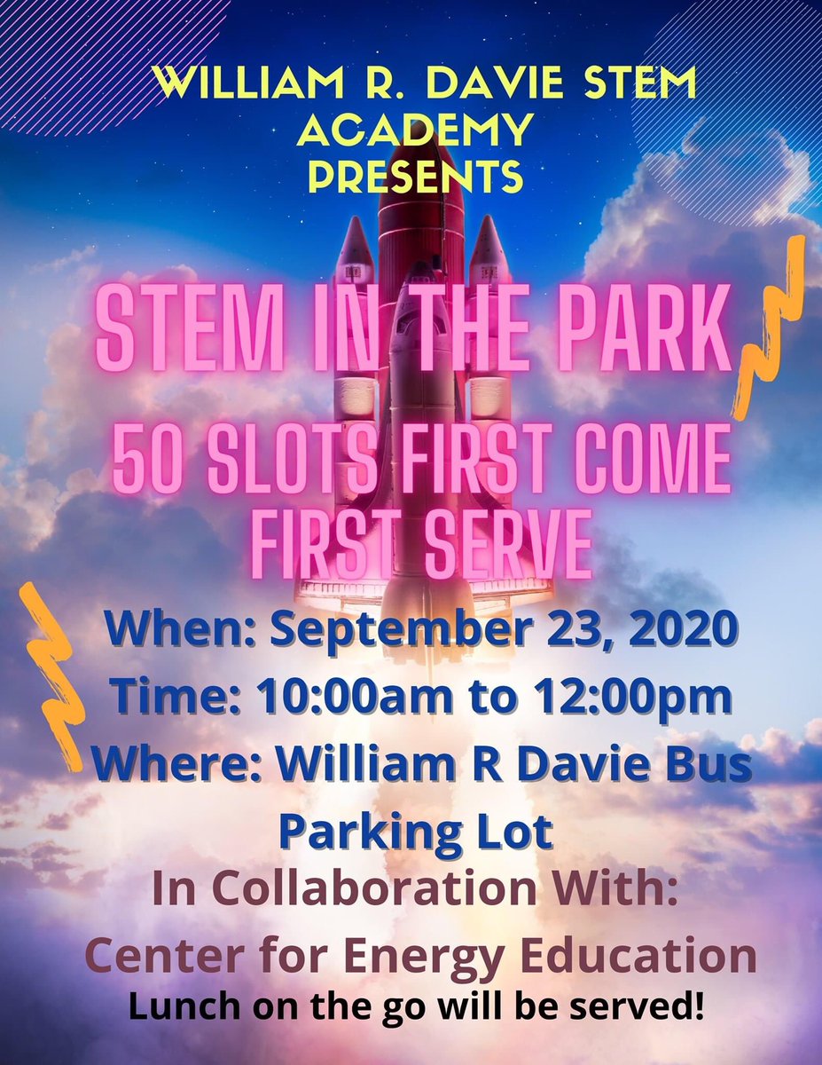 HalifaxRise's tweet photo. Come out and join us! All COVID-19 health precautions will be in place so please remember to wear a mask. 
#anchoringdown
#HalifaxRise
#steminthepark https://t.co/a81FHhkzUN