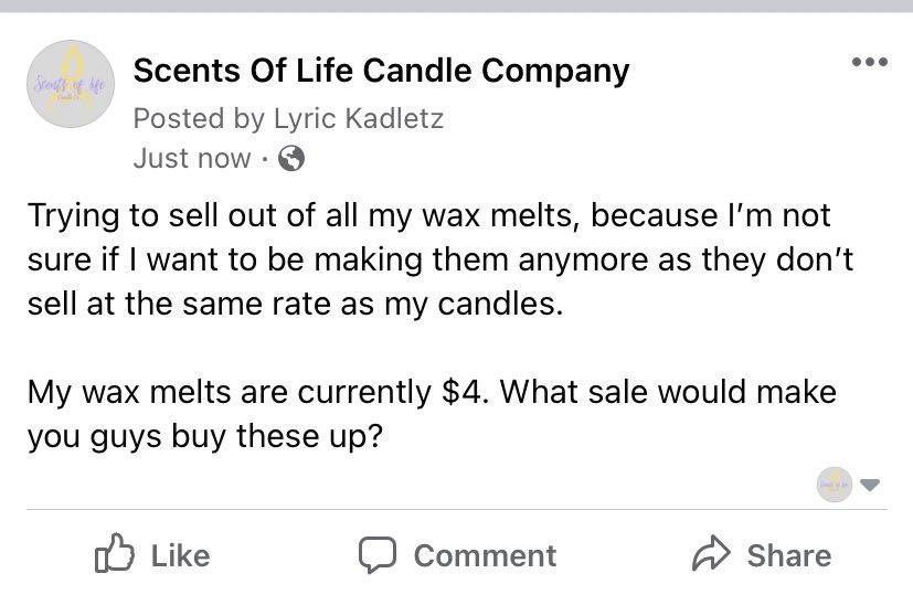 I don’t think I’ll be making waxmelts anymore, they just sell at the same rate as my candles. #waxmelts #waxtarts #waxmeltsaddict