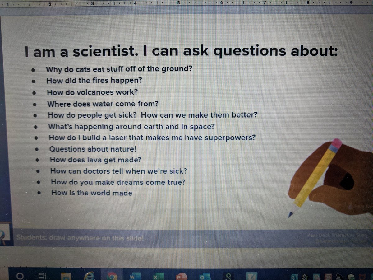 Today we practiced noticing and wondering like the scientists we are! Check out some of the great questions we came up with! (The dream he wants to come true is being on top of a roller coaster with Sonic the Hedgehog 😍) #FHESfamily #disciplinaryliteracy #firstgradescientists