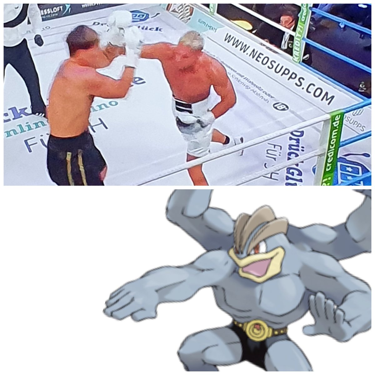 Halb8ohneT's tweet photo. marcellino maschock machomei #promiboxen @sat1 #steffvsmarcellino #aufsmaul https://t.co/xuXIIIx6Dr