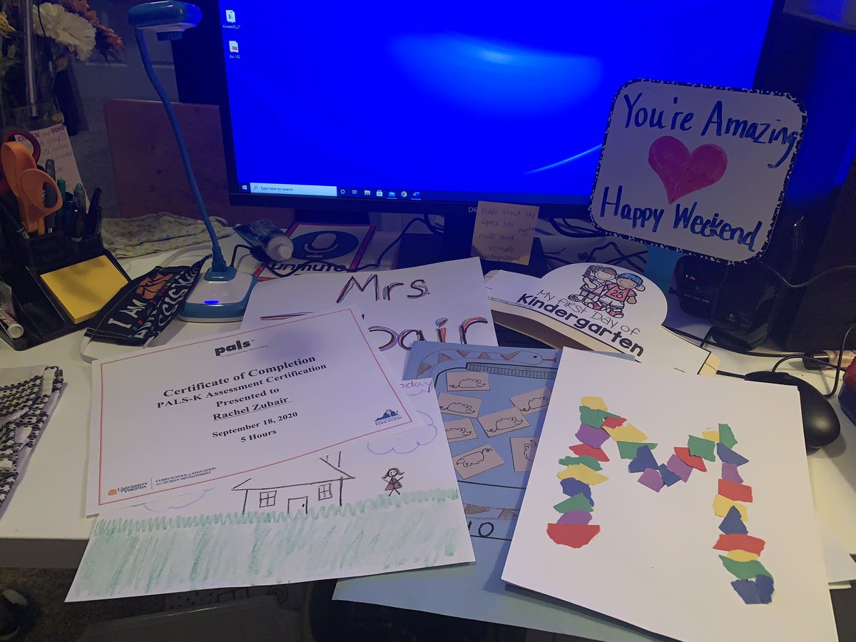 RachelMFZ's tweet photo. Phew! I learned so much this week in Kindergarten including how to help assess my students with PALS! I love learning!! Happy Weekend everyone! You’re AMAZING!! #bailey #ashlandsoar @bailey_kristine https://t.co/Eb3lGzju5l
