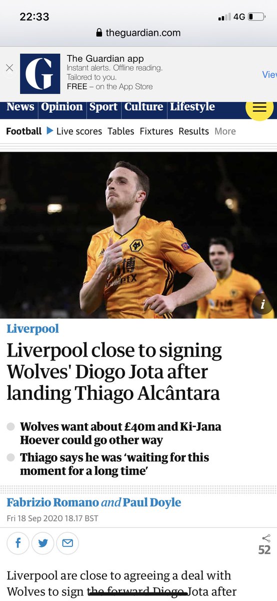 CharlCodd's tweet photo. @Wolves @DiogoJota18 it’s surely a joke ?? https://t.co/bCMQ0s4R3H
