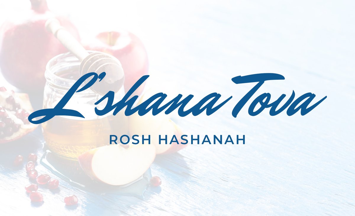 Wishing a happy New Year to all those celebrating #RoshHashanah. L’shana Tova! https://t.co/TTbTs0vTh0