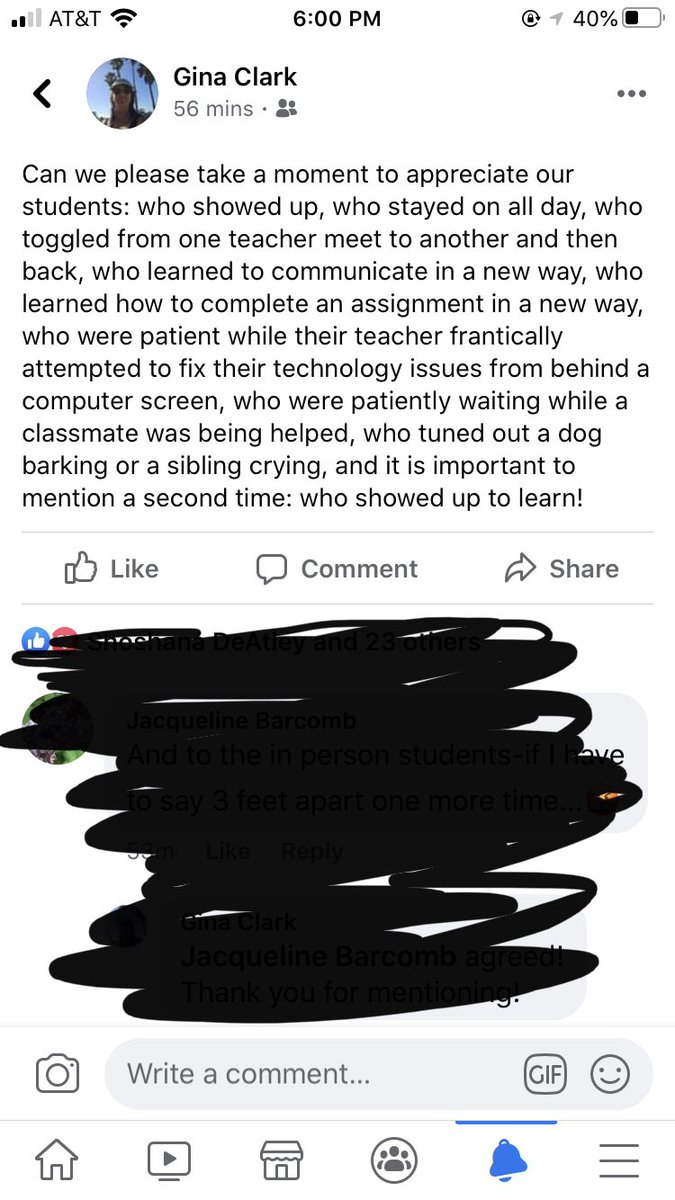 Gina Clark tweet media