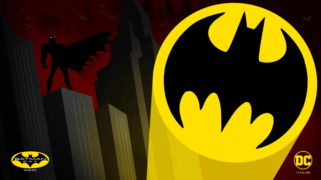 Batman's tweet photo. #BatmanDay has begun! Answer the call and shine your Bat-Signal today 🦇🎉 https://t.co/jtWBGeECtY