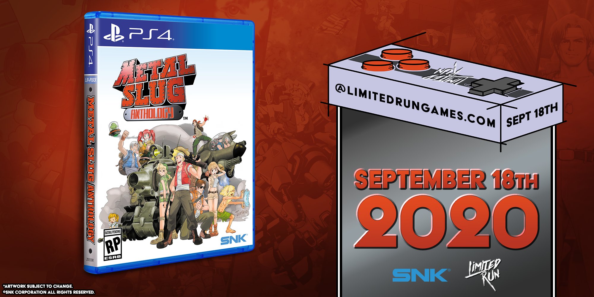 Nerve skadedyr pinion Limited Run Games on Twitter: "It's time... the final batch of METAL SLUG  ANTHOLOGY for the PS4 is now live on https://t.co/5Lksol4sqo! These  physical copies are available in limited quantity, so get