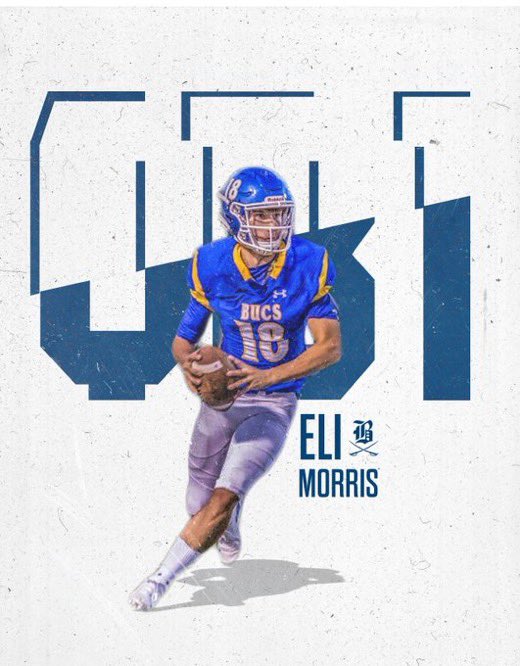 BBSfootball's tweet photo. Captain for tonight’s game Eli Morris #BEATccs https://t.co/svudwgxkrs