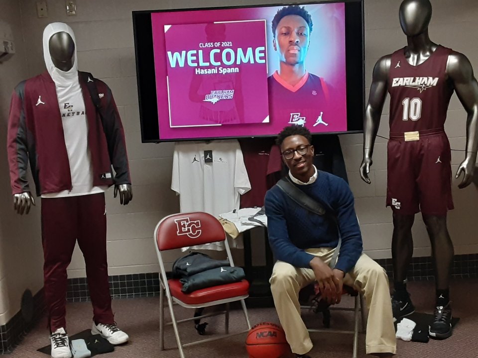 Hasani Spann (@hasanispann) on Twitter photo Excited to receive an offer from <a href="/EarlhamBBall/">Earlham MBB</a>! Thank you <a href="/JoeScheuers/">Joe Scheuers</a> <a href="/Cleve_Shane/">Shane Cleveland</a> for taking time to show my family and me a great time on my visit! Excited to receive an offer from <a href="/EarlhamBBall/">Earlham MBB</a>! Thank you <a href="/JoeScheuers/">Joe Scheuers</a> <a href="/Cleve_Shane/">Shane Cleveland</a> for taking time to show my family and me a great time on my visit!