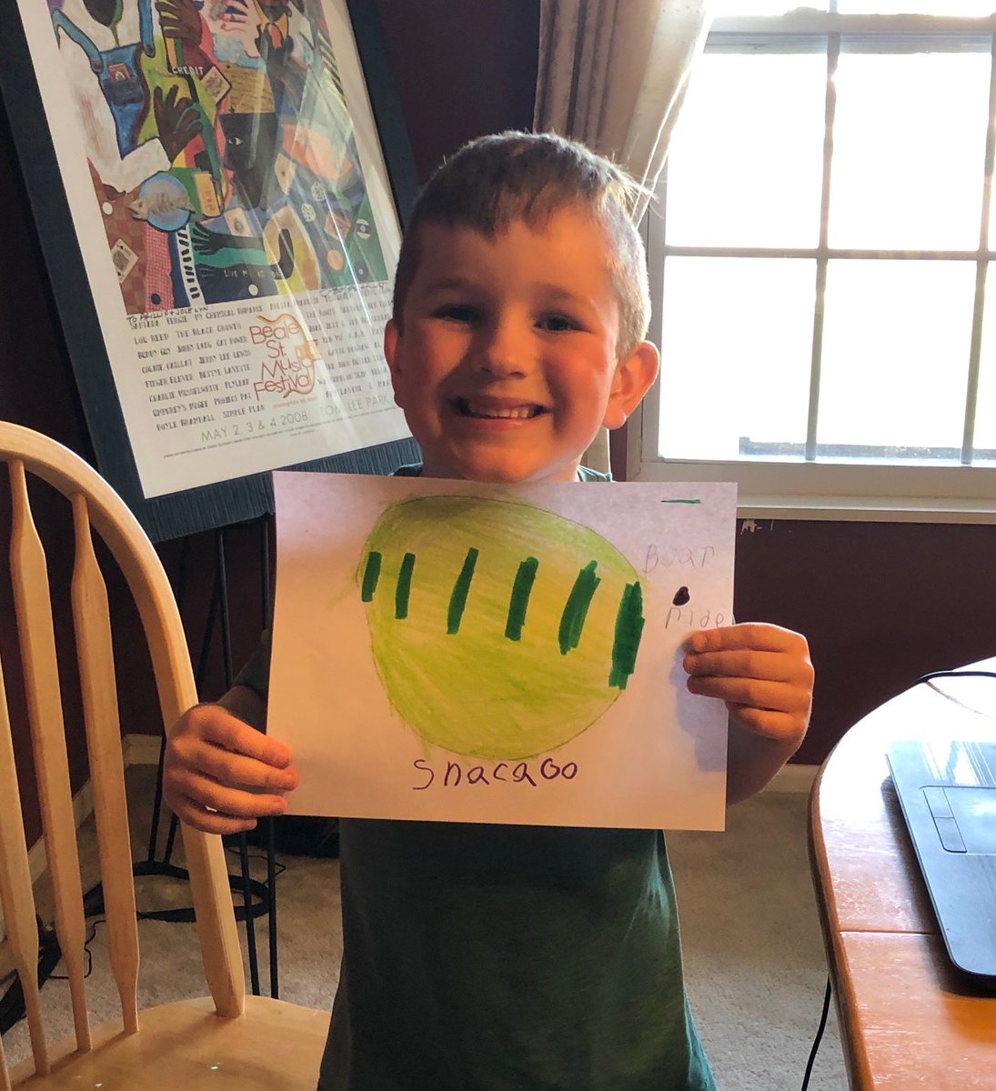 MrsKinnisonDUE's tweet photo. Today in writing we had SO much fun turning our “big watermelon” ideas into “tiny seed” stories!! 🍉 #1stgrade #WeAreDuello @HPCubs #WSDva https://t.co/Icc66bF7Fn