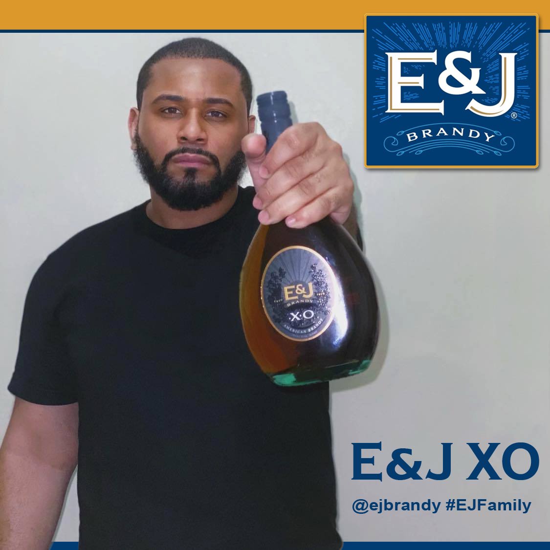 #HappyFriday to all. I want to give a shout-out to my #EJFamily. Next month I will be featured on their 'E&J Spotlight' via @Instagram. Follow them for more updates. #EJRemastered #EJSpotlight #EJXO