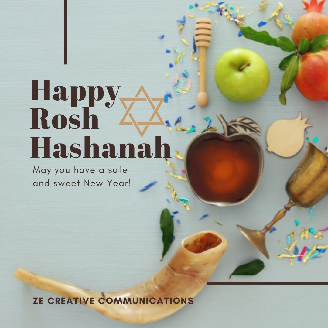 zeccsocial's tweet photo. Shana Tova! Wishing our friends and family who are celebrating this evening a safe, healthy and sweet New Year. https://t.co/6EenC9CZeD