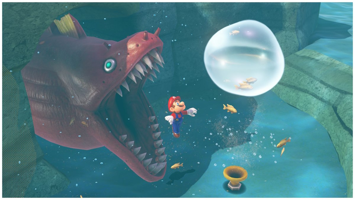 In commemoration of Super Mario 3D All-Stars, here's the beginning of one of my greatest screenshots #SuperMarioOdyssey #NintendoSwitch