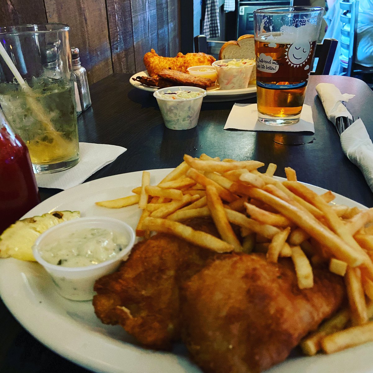 ImSoSarah's tweet photo. Sometimes you need a bit of normal. #fridayfishfry #welcometowi https://t.co/jQGZbFIu6c
