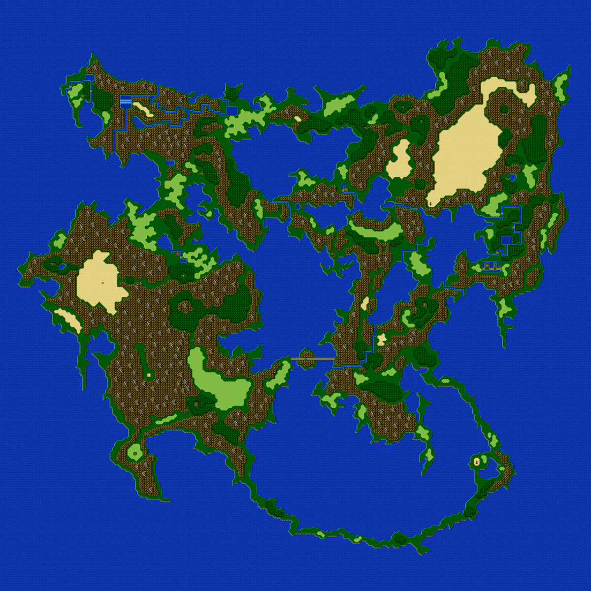 On the topic of increasing the size of things...5 features the most radical alteration of the map yet. Long story short, the two worlds used to be one, and to achieve his goal the main villain must make them one again.Thus, the "new world".