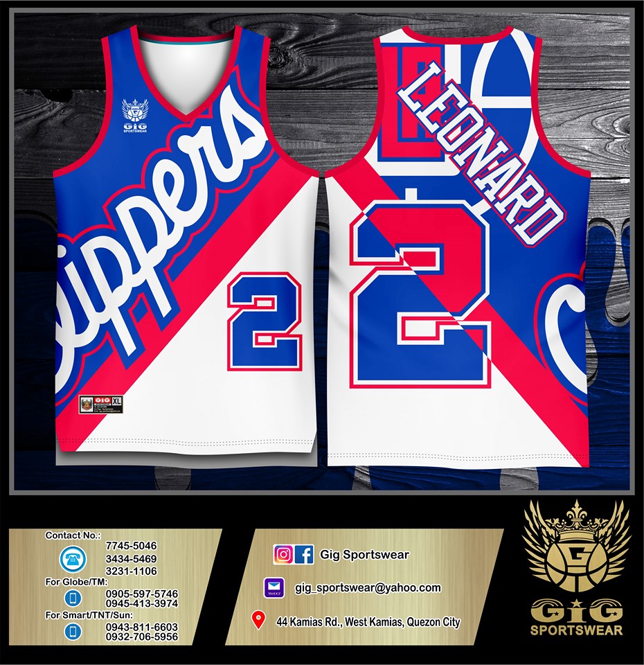 GIG SPORTSWEAR on X: Full Sublimation Clippers jersey for only P650! COD  nationwide! Get yours now. #Jersey4sale #WearGig  /  X