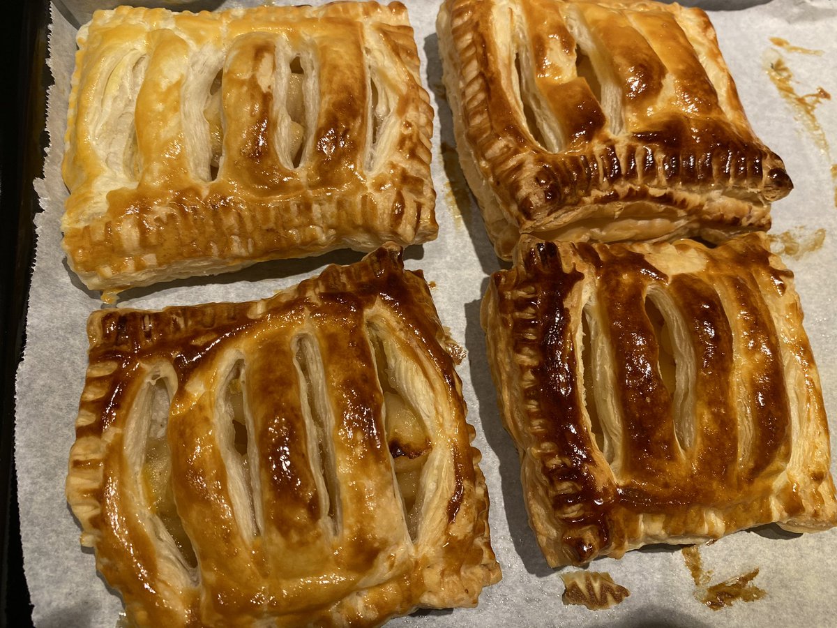 天瀬音羽 13バレンタインイベ 頂いたりんごでアップルパイ ぴよちゃれ