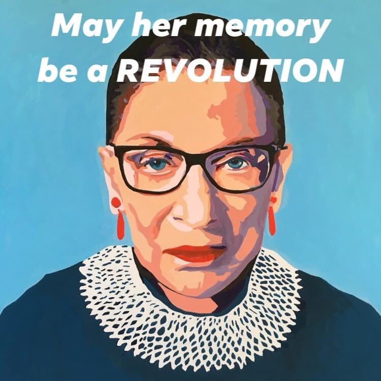JackViolet's tweet image. #RuthBaderGinsburg #RBG #NotoriousRBG