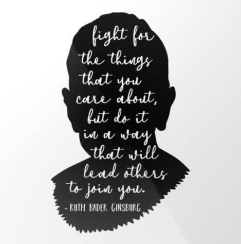 slospennato's tweet photo. Ella se fue pero su legado es eterno #RuthBaderGinsburg https://t.co/eEKz4PwOt8