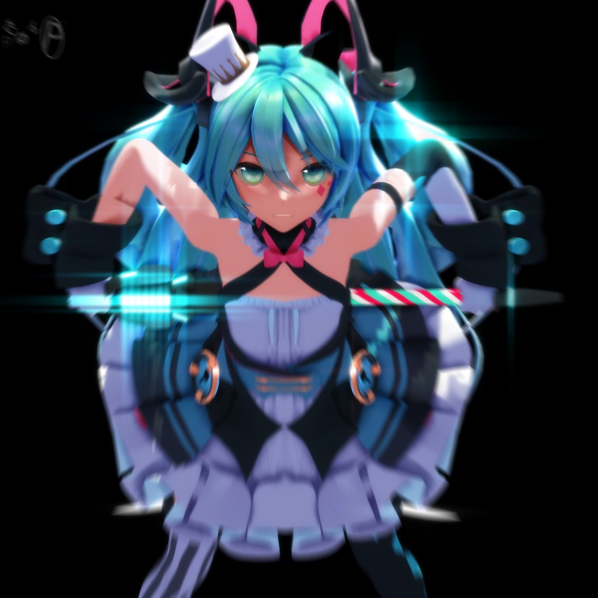たゆんp R 15の破壊力 On Twitter 午前中につらつらと作ってたミクさん 何も考えずに作る方がぱっと見 出来が良いんだよなぁーーー Mmd Mmd静止画