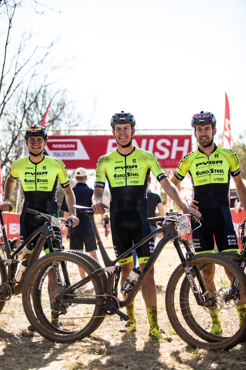 Team PYGA Euro Steel (@pygaeurosteel) on Twitter photo Whoβs ready to see this again today? ππ <a href="/MatthysBeukes/">MatthysBeukes</a> <a href="/PhilBuys/">Phil Buys</a> <a href="/DutoitPieter/">Pieter Du toit</a>
We are the African MTB Team. We are Team <a href="/PYGABikes/">PYGA Mountainbikes</a> <a href="/EuroSteelSport/">Euro Steel Sport</a>. Whoβs ready to see this again today? ππ <a href="/MatthysBeukes/">MatthysBeukes</a> <a href="/PhilBuys/">Phil Buys</a> <a href="/DutoitPieter/">Pieter Du toit</a>
We are the African MTB Team. We are Team <a href="/PYGABikes/">PYGA Mountainbikes</a> <a href="/EuroSteelSport/">Euro Steel Sport</a>.