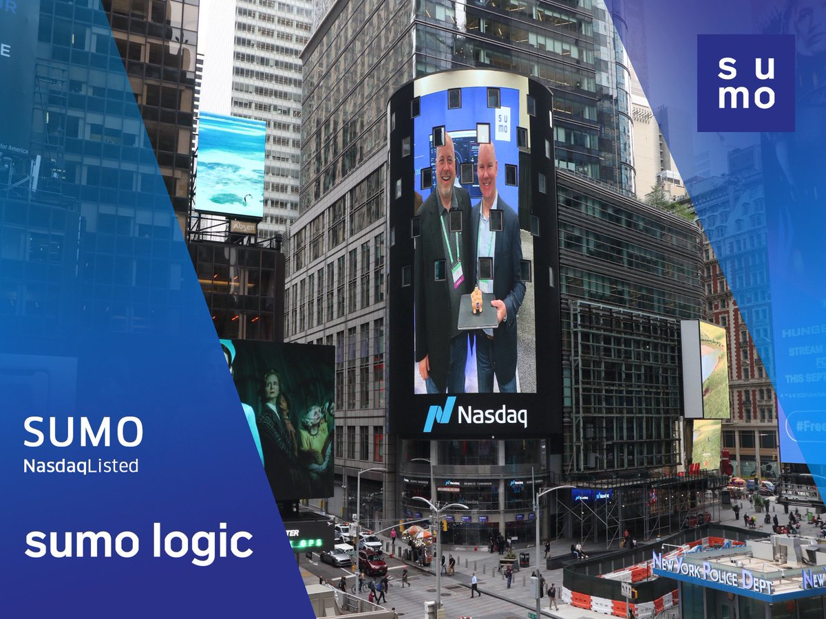 DaToTweet's tweet image. So this happened yesterday during our live stream of @SumoLogic bell ringing ceremony. I uploaded a pic of two cousins catching a moment together at Sumo’s RSA 2020 booth, but blown up just a bit ;)

#SumoLogicIPO