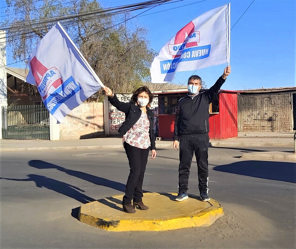 IMDA_2019's tweet photo. @apruebo En Diego de Almagro, región de Atacama, se alzan voz por el APRUEBO https://t.co/btYQlLNanl