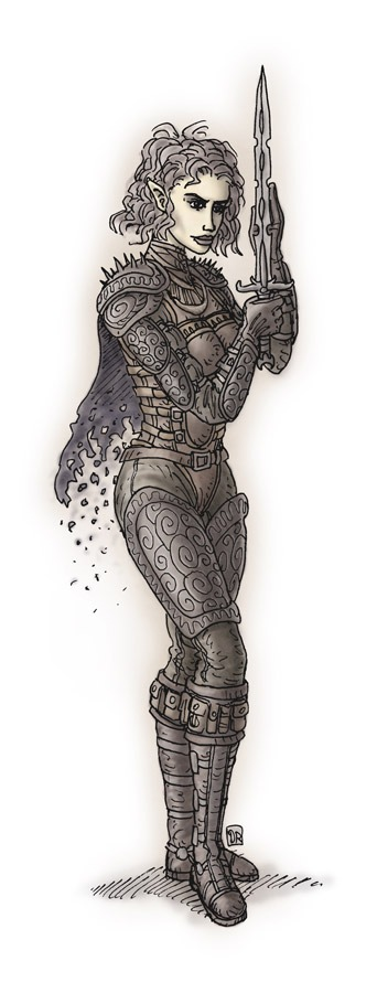 BloodWar_Sadet's tweet photo. A Doomguard Rogue by Domigorgon
#Planescape #Doomguard #fanart https://t.co/iREqLb0n3O