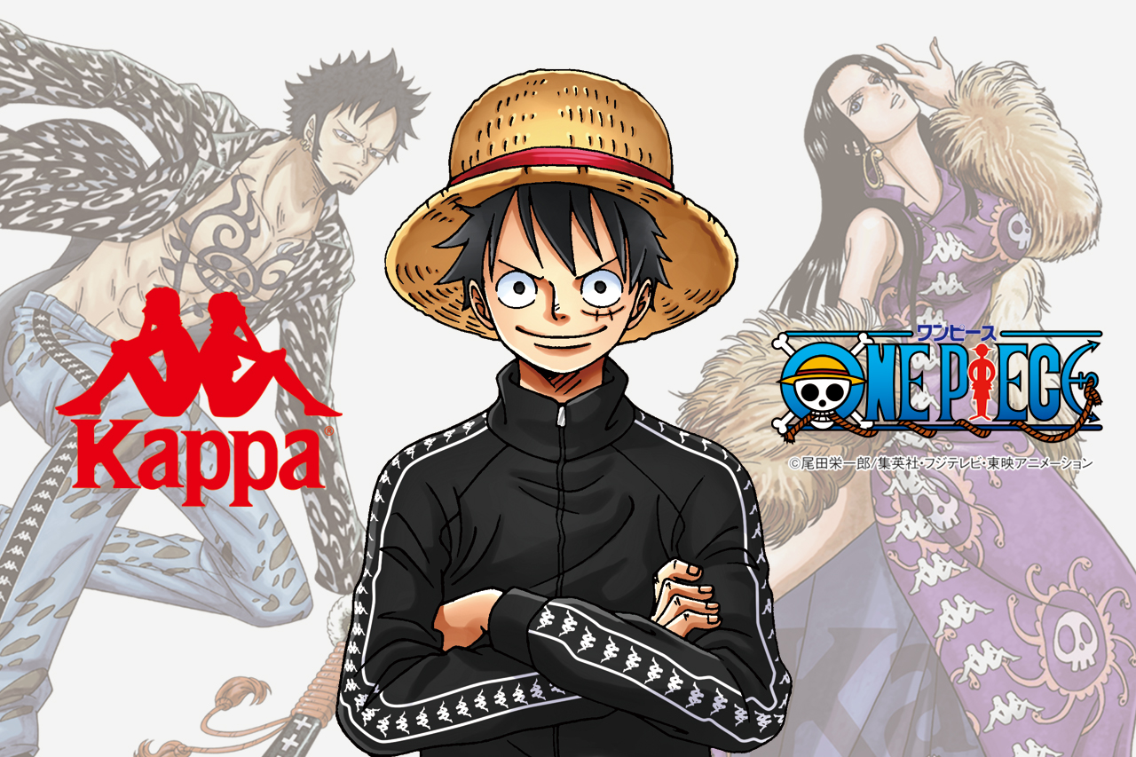 One Piece スタッフ 公式 Official Kappa One Piece 第２弾 本日土曜日発売のジャンプ グラばこ では スポーツブランド Kappa とのコラボ第２弾を紹介 オシャレにキメたルフィ ロー ハンコックのイラストに Kappaを象徴するアイコンを