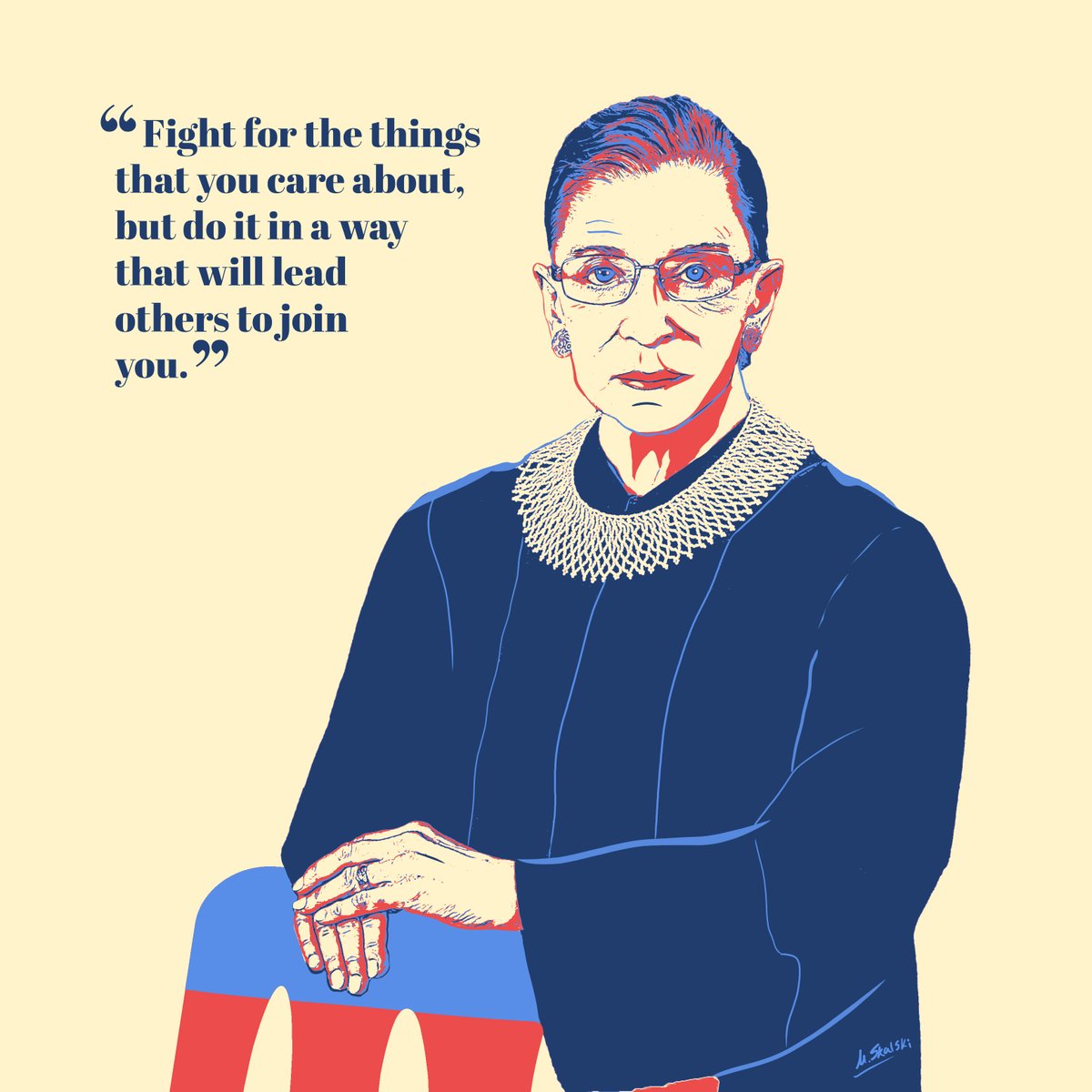 What a loss for the Country. RBG was and is an inspiration to so many. The legacy she leaves is one to be admired, no matter who you are.