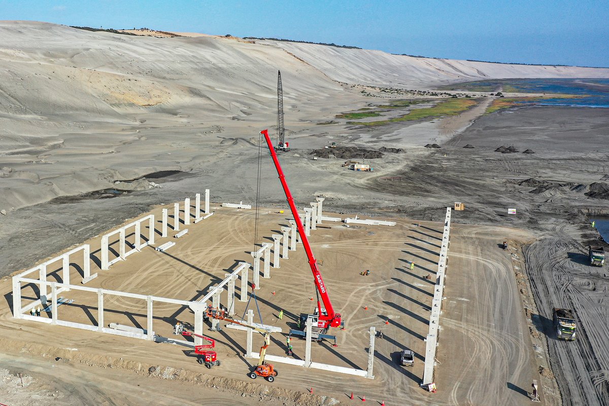 en_obras's tweet photo. La Libertad-Trujillo: Avances en el Terminal Portuario Multipropósito Salaverry. Cortesía del MTC. https://t.co/JaGmCbm9EH